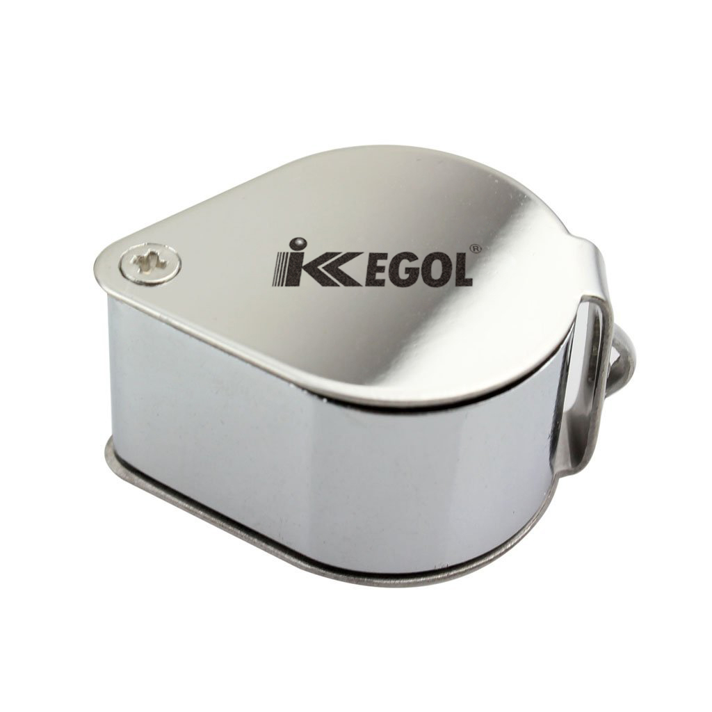 iKKEGOL 30 X 21mm Glass Jeweler Loupe Loop Eye Magnifier Magnify