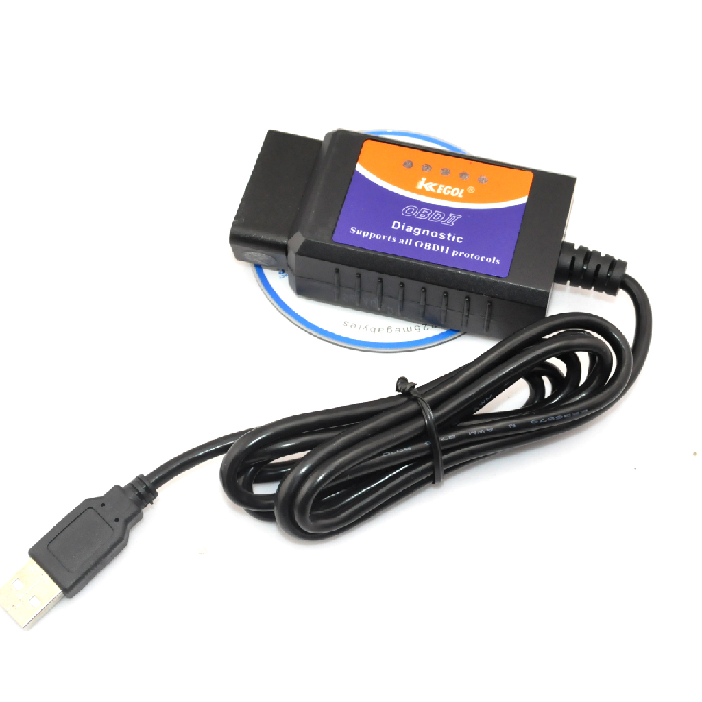 iKKEGOL USB Interface OBD2II Diagnostic Car Auto Scanner Cable