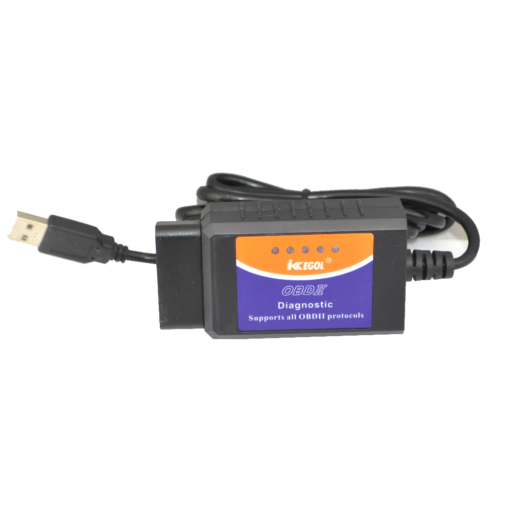 iKKEGOL USB Interface OBD2II Diagnostic Car Auto Scanner Cable