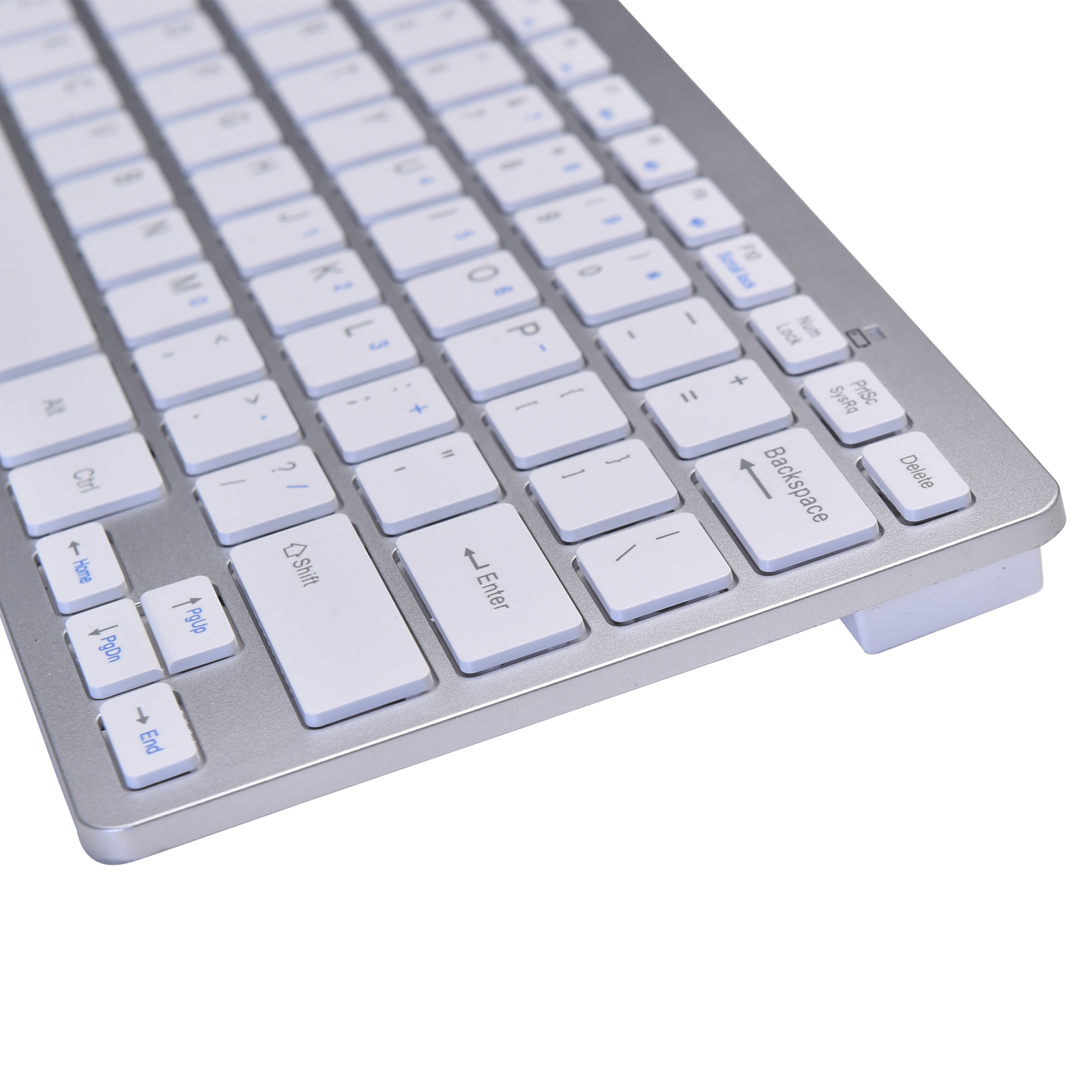 iKKEGOL Mini USB Slim Wired 78-Key Small Compact Keyboard