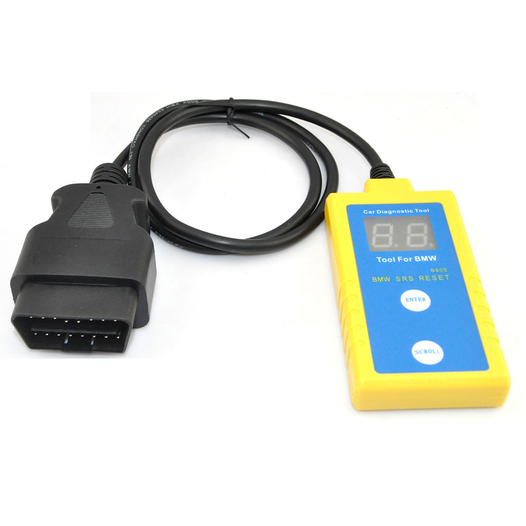 Airbag OBDII Diagnostic Scan Reset Tool B800 for BMW SRS AC808