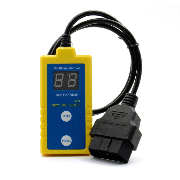 Airbag OBDII Diagnostic Scan Reset Tool B800 for BMW SRS AC808