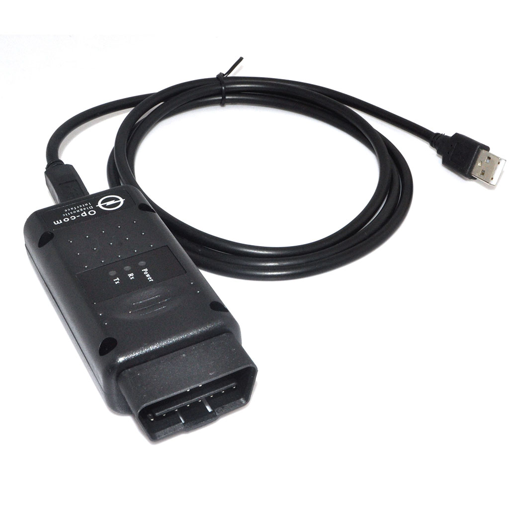 USB OBD2 Diagnostic Scanner OPCOM CANBUS Cable For Opel