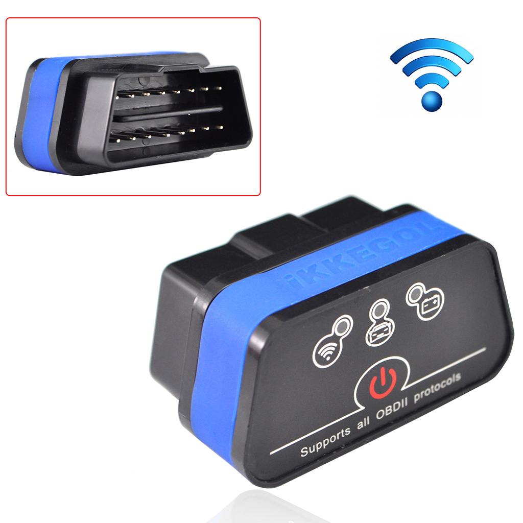 iKKEGOL OBDII WiFi Diagnostic Scan Tool for iPhone 5 6 7