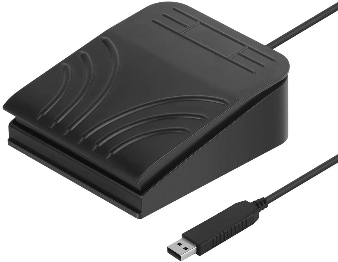 [Upgraded] iKKEGOL USB Single Foot Pedal Optical Switch