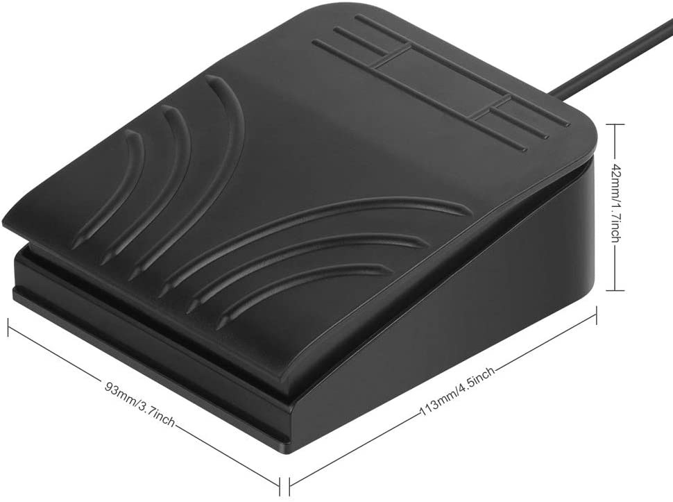 [Upgraded] iKKEGOL USB Single Foot Pedal Optical Switch