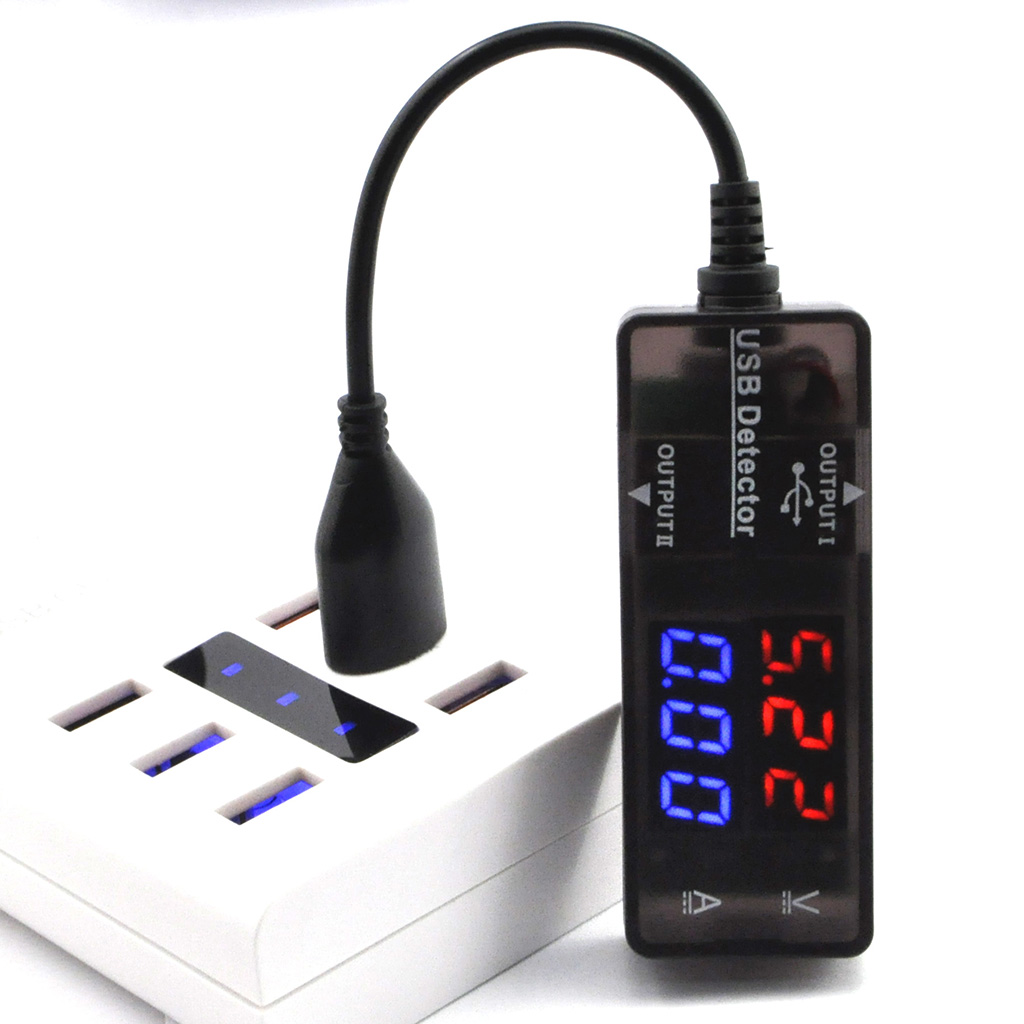 iKKEGOL Digital LED USB Charger Doctor Voltage Current Meter Tes - Click Image to Close