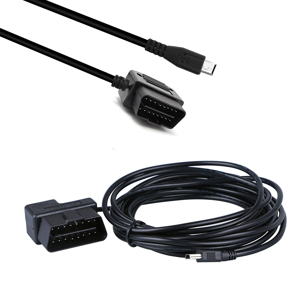 iKKEGOL Car OBD2 II 16 Pin Mini USB Smart Charge Cable