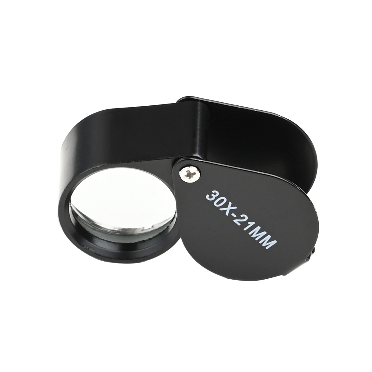 Pocket Jewelry Loupe 30x21mm Foldable Jewelers Eye Magnifying