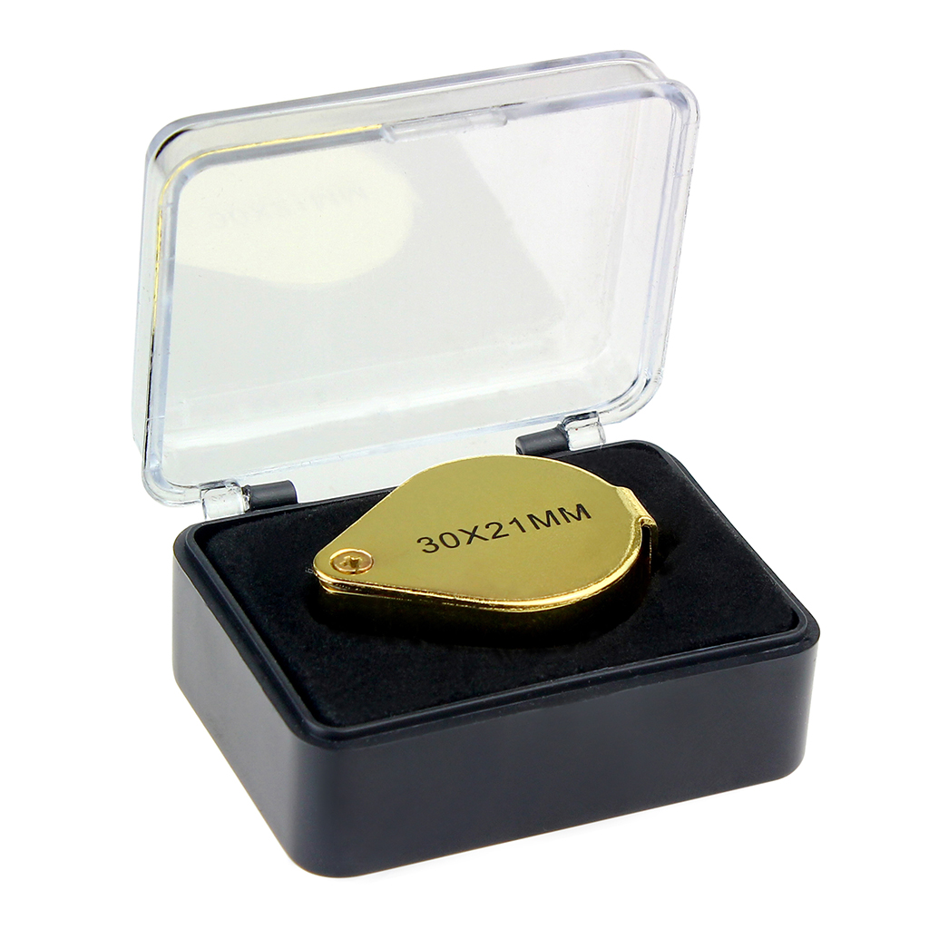 IKKEGOL 10003 30 x 22 mm. Jewellers Loupe Eye Magnifying Glass