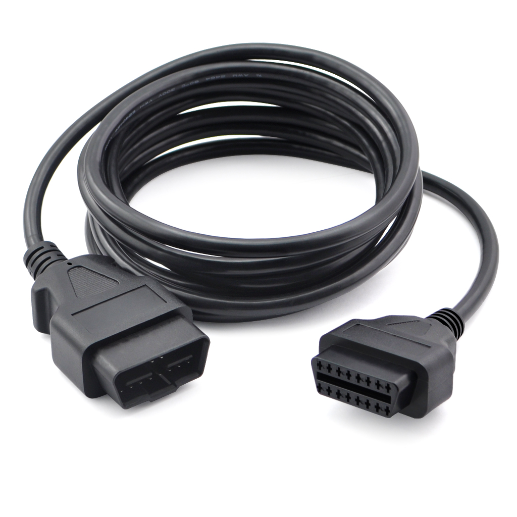 iKKEGOL 9.8ft 3M OBDII 16 Pin Male to Female Cable