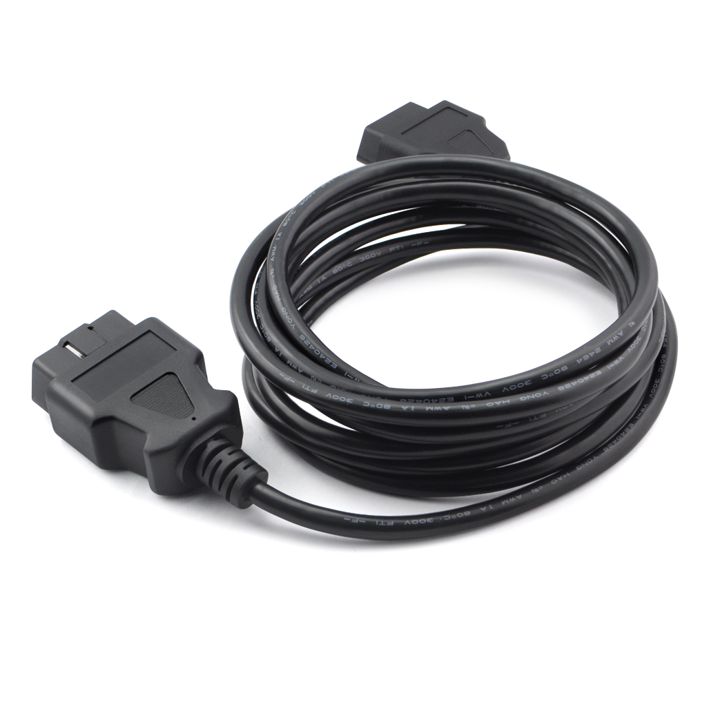 iKKEGOL 9.8ft 3M OBDII 16 Pin Male to Female Cable