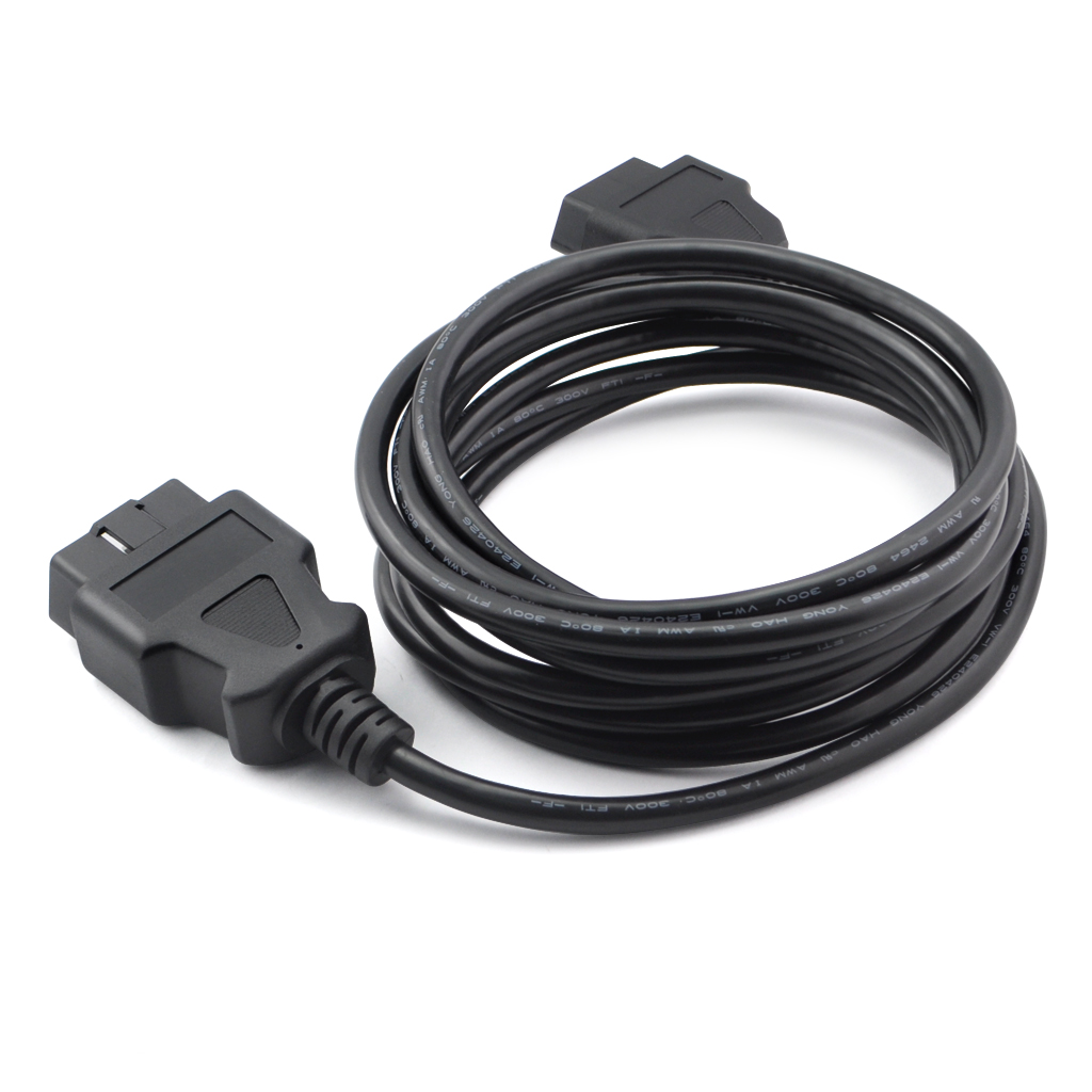 iKKEGOL 9.8ft 3M OBDII 16 Pin Male to Female Cable - Click Image to Close