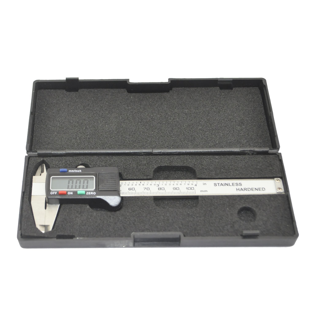 Precision 100mm 4 Inch Digital Electronic Calipe Stainless Steel