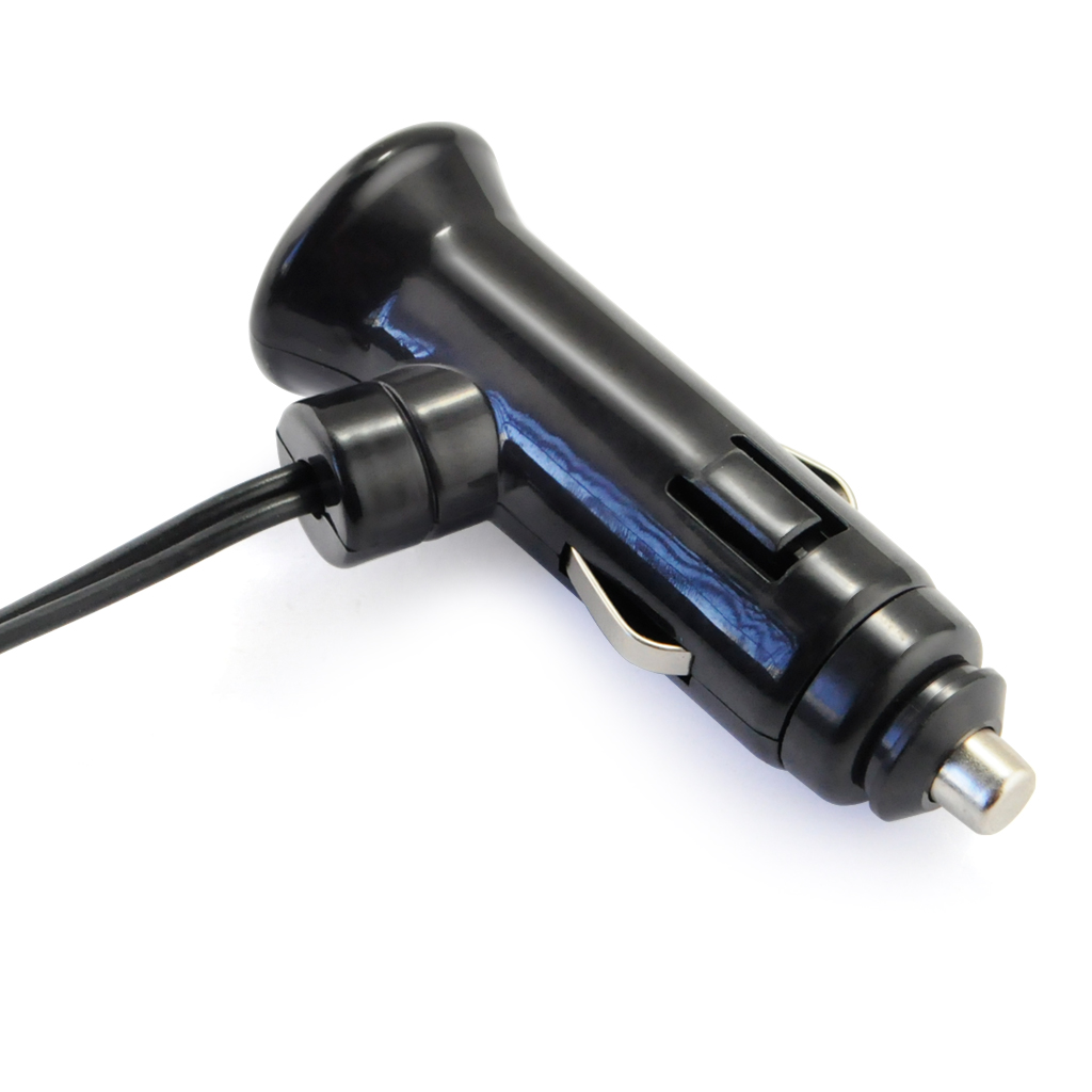 Triple Socket Car Cigarette Lighter Charger With USB - Click Image to Close